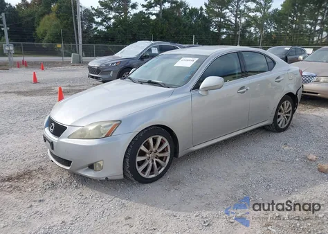 2008 Lexus Is 250 из США, поврежденный, VIN JTHBK262085076130